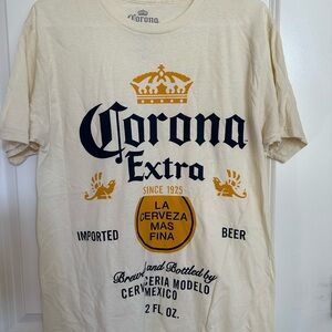 Corona Extra Beige Graphic Tee